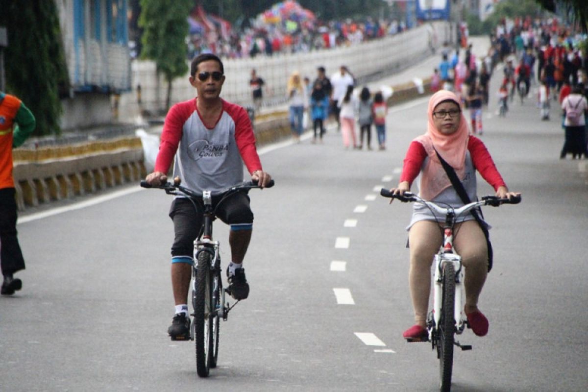 Hari bebas kendaraan Jaksel berlangsung tiap minggu awal bulan