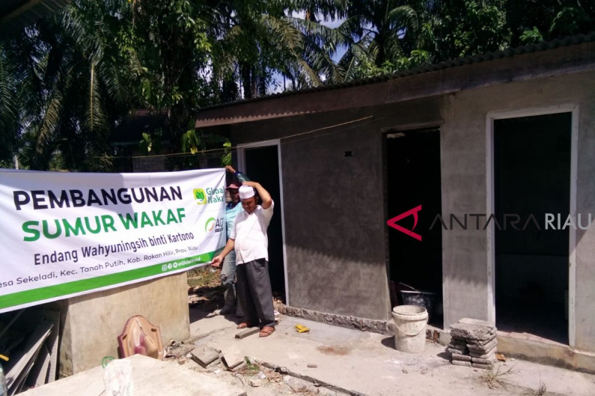 ACT  Salurkan Sumur Wakaf untuk Air Bersih Daerah Terpencil Riau