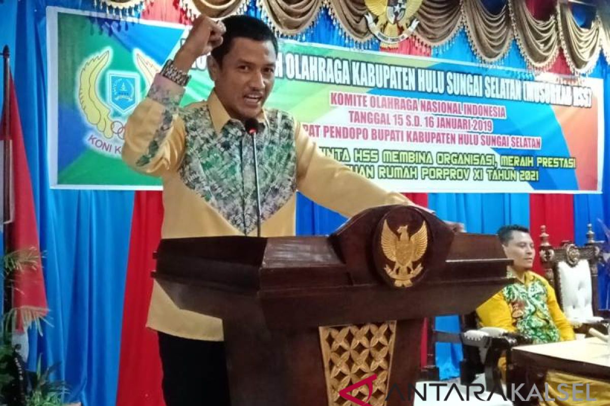 Wabup HSS berduka atas berpulangnya Ketua KONI