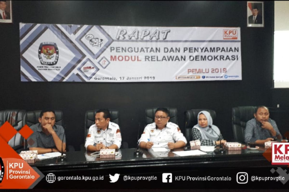 Relawan Demokrasi Dibekali Dengan Kode Etik