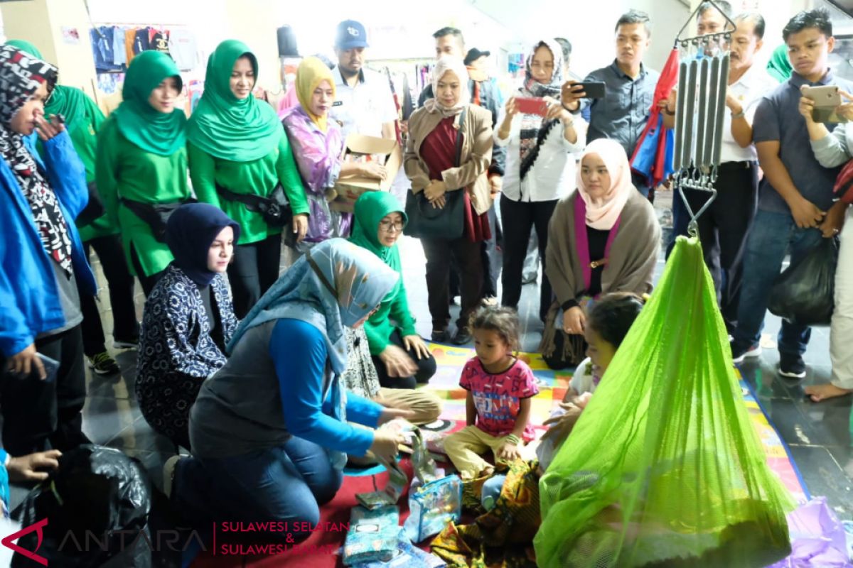 Bantuan untuk korban banjir Gowa mulai berdatangan