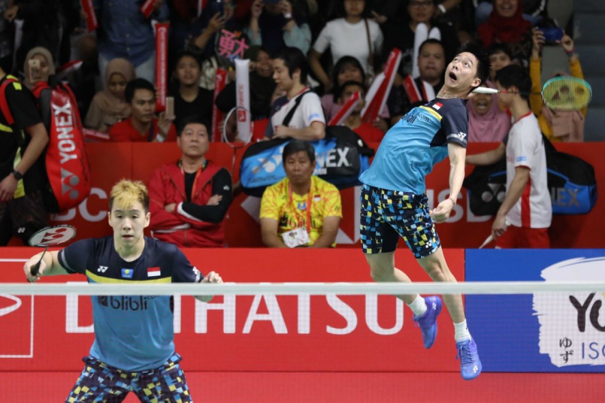 Kevin/Marcus harus bermain tiga gim di putaran pertama Indonesia Masters