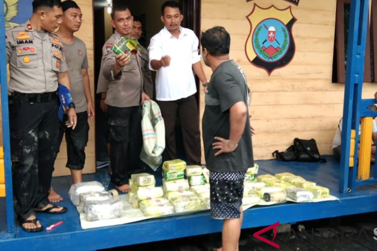 Polisi amankan 50 kg sabu dan ribuan pil ekstasi di perairan Labuhanbatu