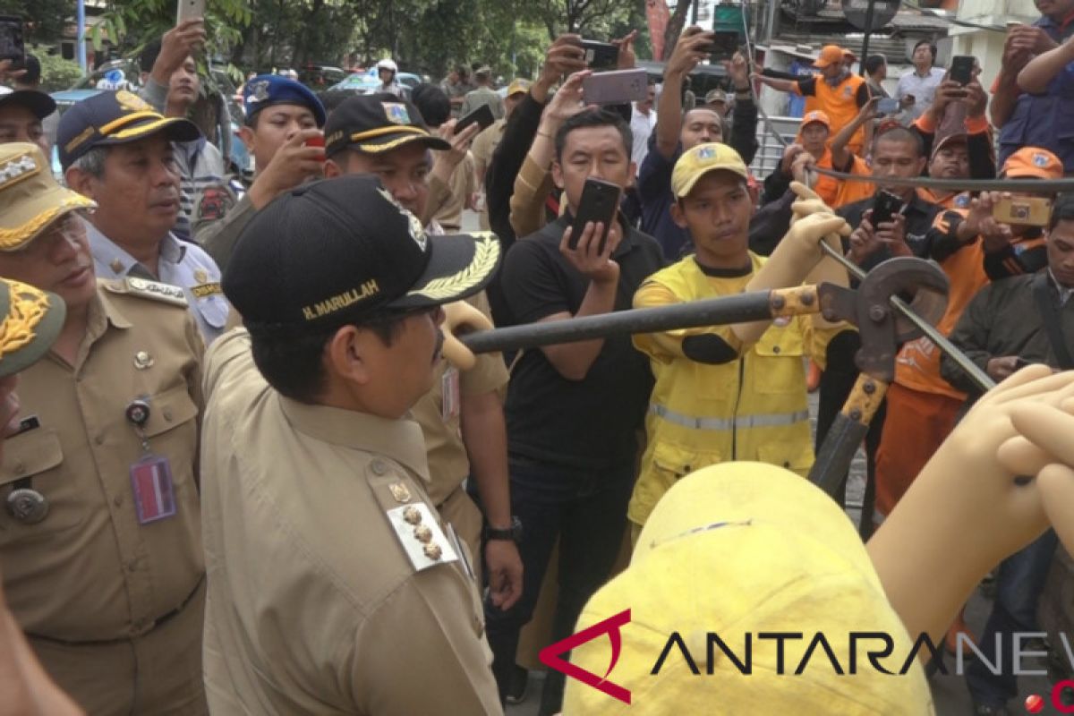 Pemkot Jaksel tertibkan jaringan utilitas sepanjang 1,4 Kilometer