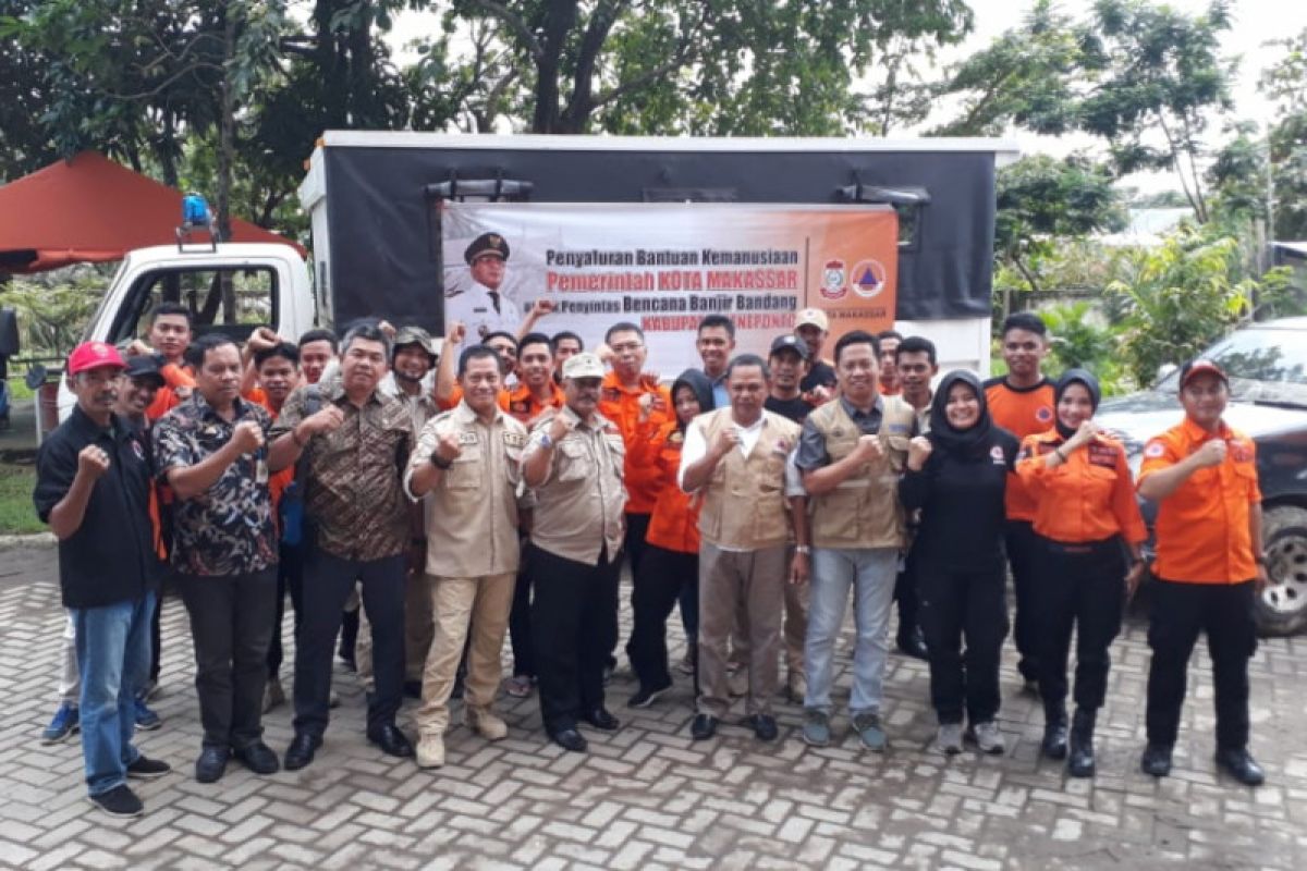 BPBD Makassar salurkan bantuan logistik bencana Jeneponto