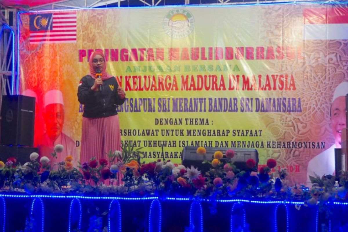 Panwaslu Malaysia hadiri Maulid Rasul Warga Madura