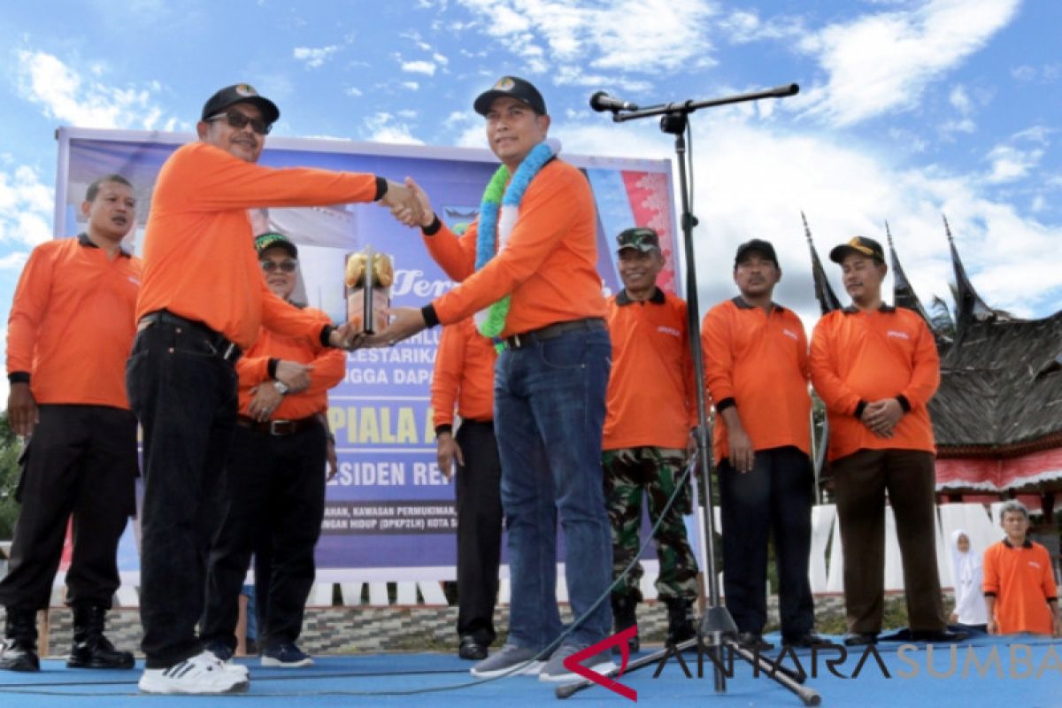 Kota Sawahlunto kembali meraih penghargaan Piala Adipura 2018