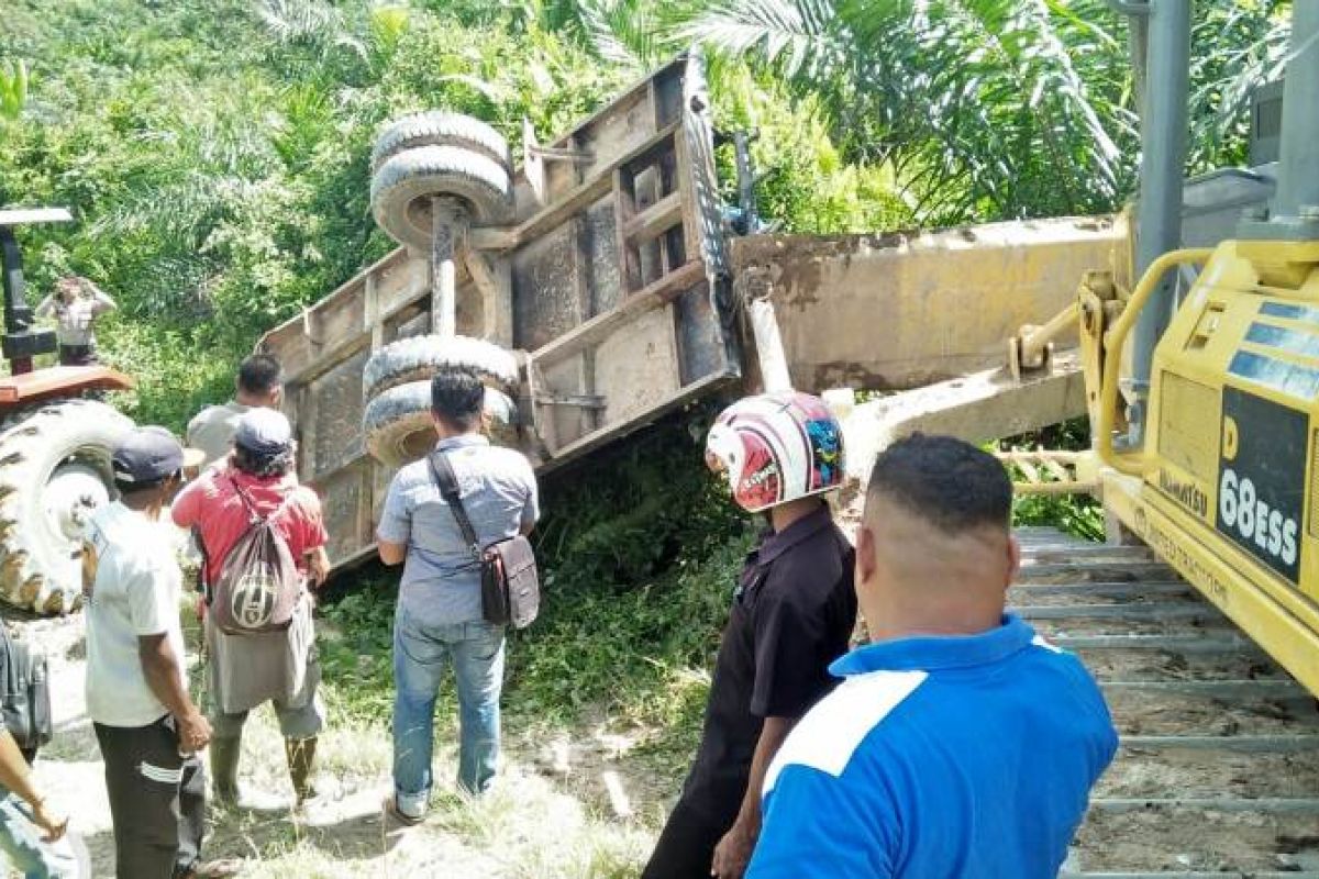 Karyawan perempuan PT AGU tewas akibat tertindih tangki air