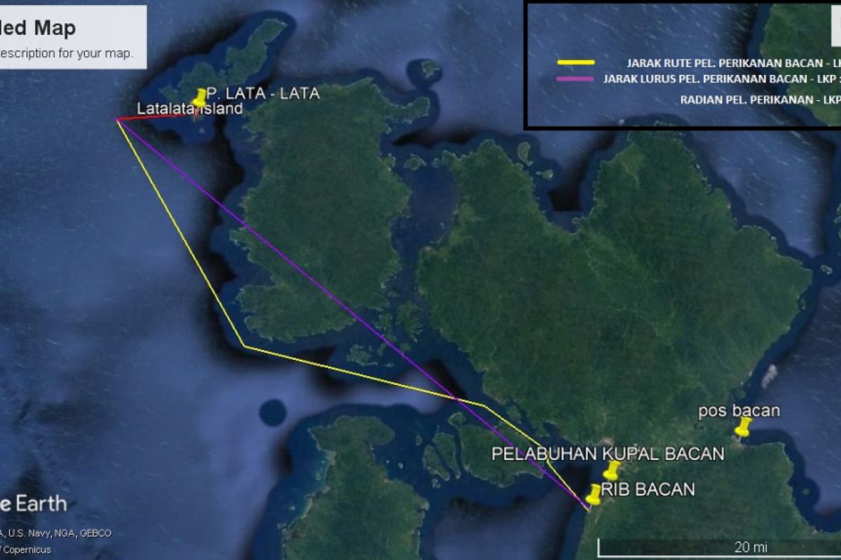 Basarnas cari nelayan hanyut di Halmahera Selatan