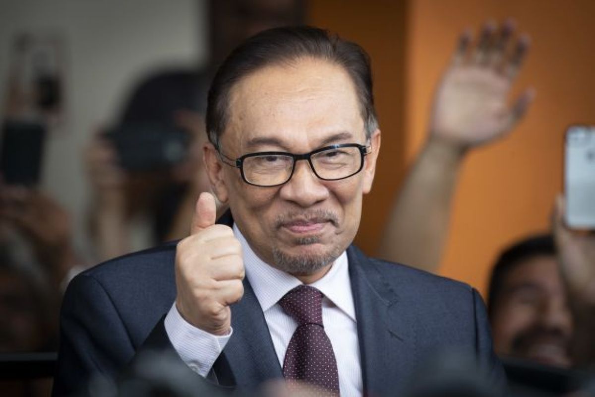 Anwar Ibrahim Bertemu Prabowo