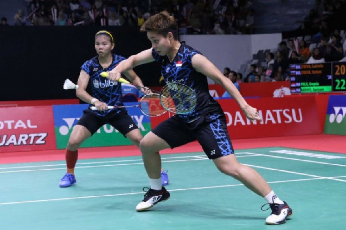 Greysia/Apriyani melaju ke putaran kedua Indonesia Masters