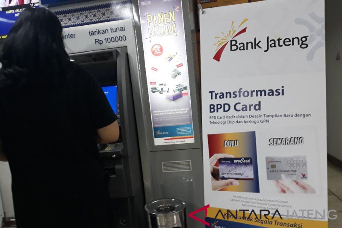 Bank Jateng distribusikan 460.000 kartu ATM GPN