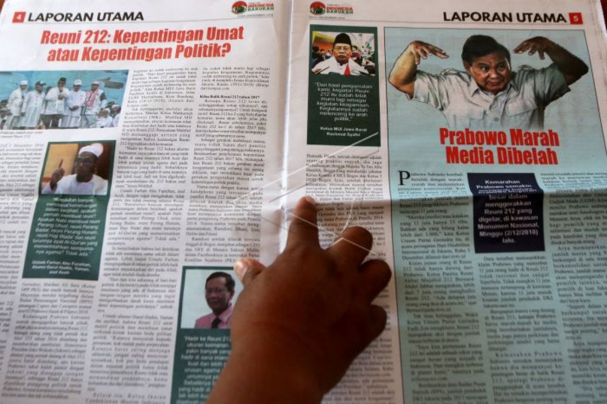 BPN adukan tabloid Indonesia Barokah ke Dewan Pers