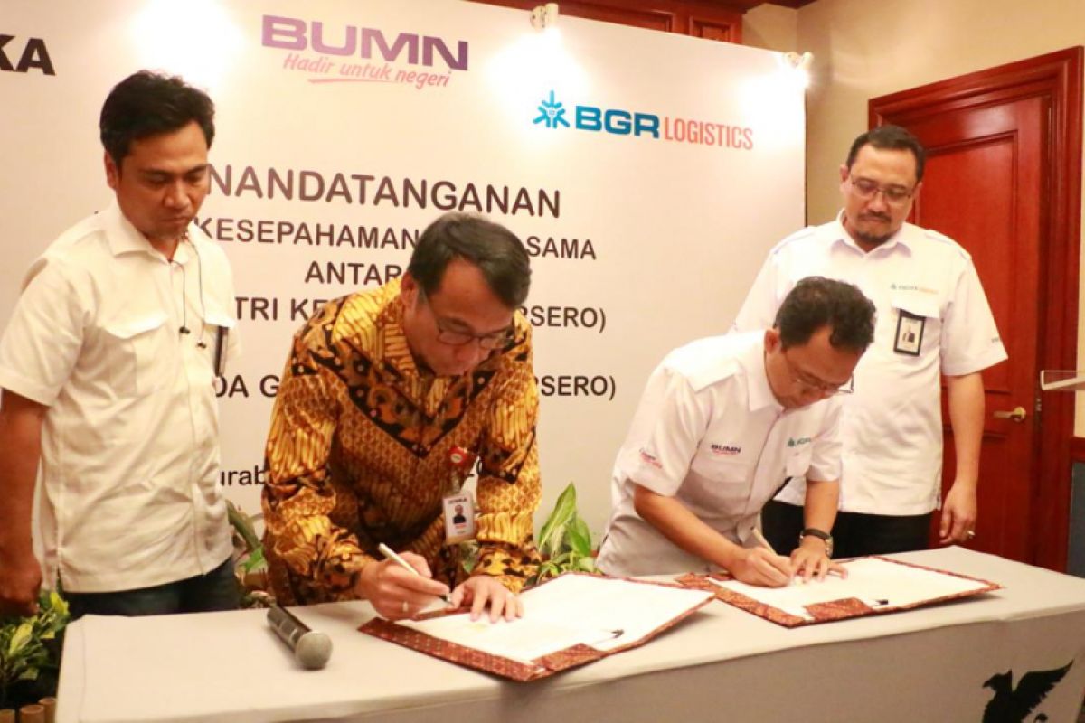 BGR Logistics-INKA bersinergi sumber daya perusahaan