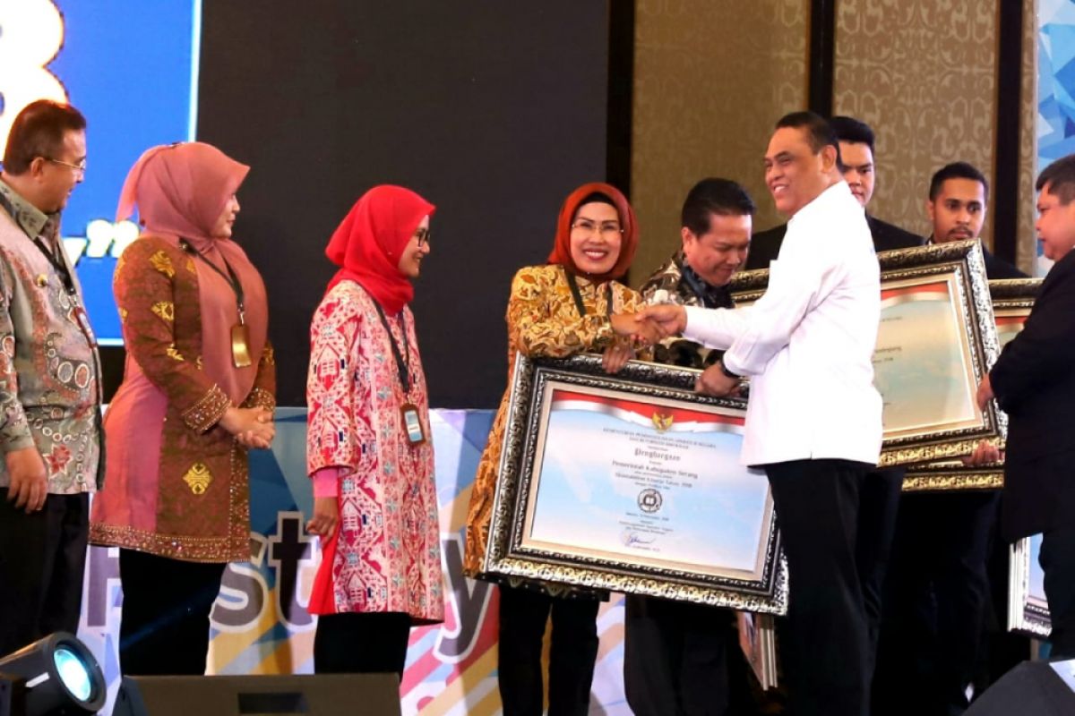 Pemkab Serang Raih SAKIP Award Terbaik Se-Provinsi Banten