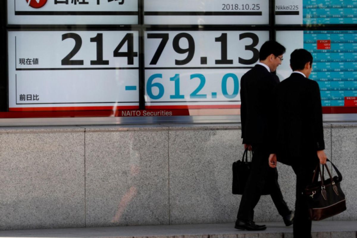 Bursa saham Tokyo ditutup menguat 1,29 persen didukung kenaikan Wall Street