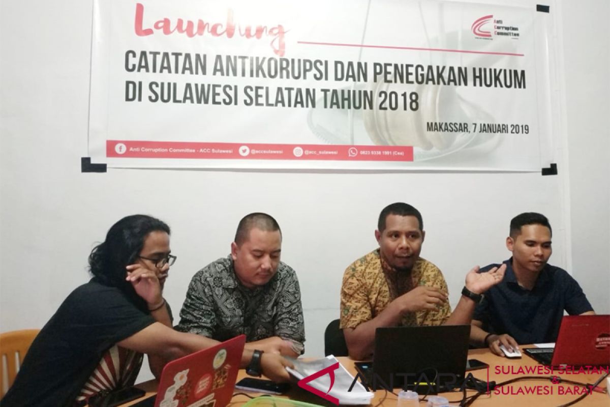 ACC : 92 kasus korupsi mandek tahun 2018