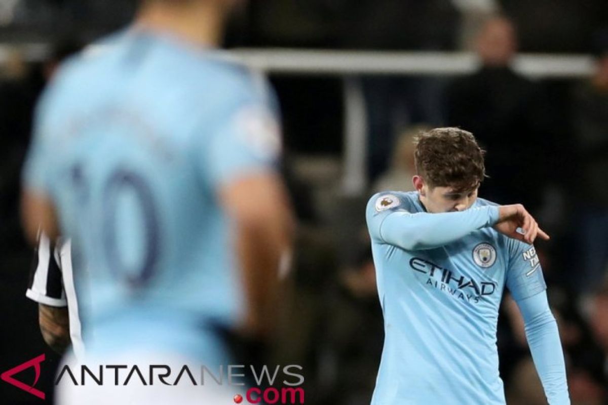 Tumbang dari Newcastle, City gagal pangkas jarak dengan Liverpool