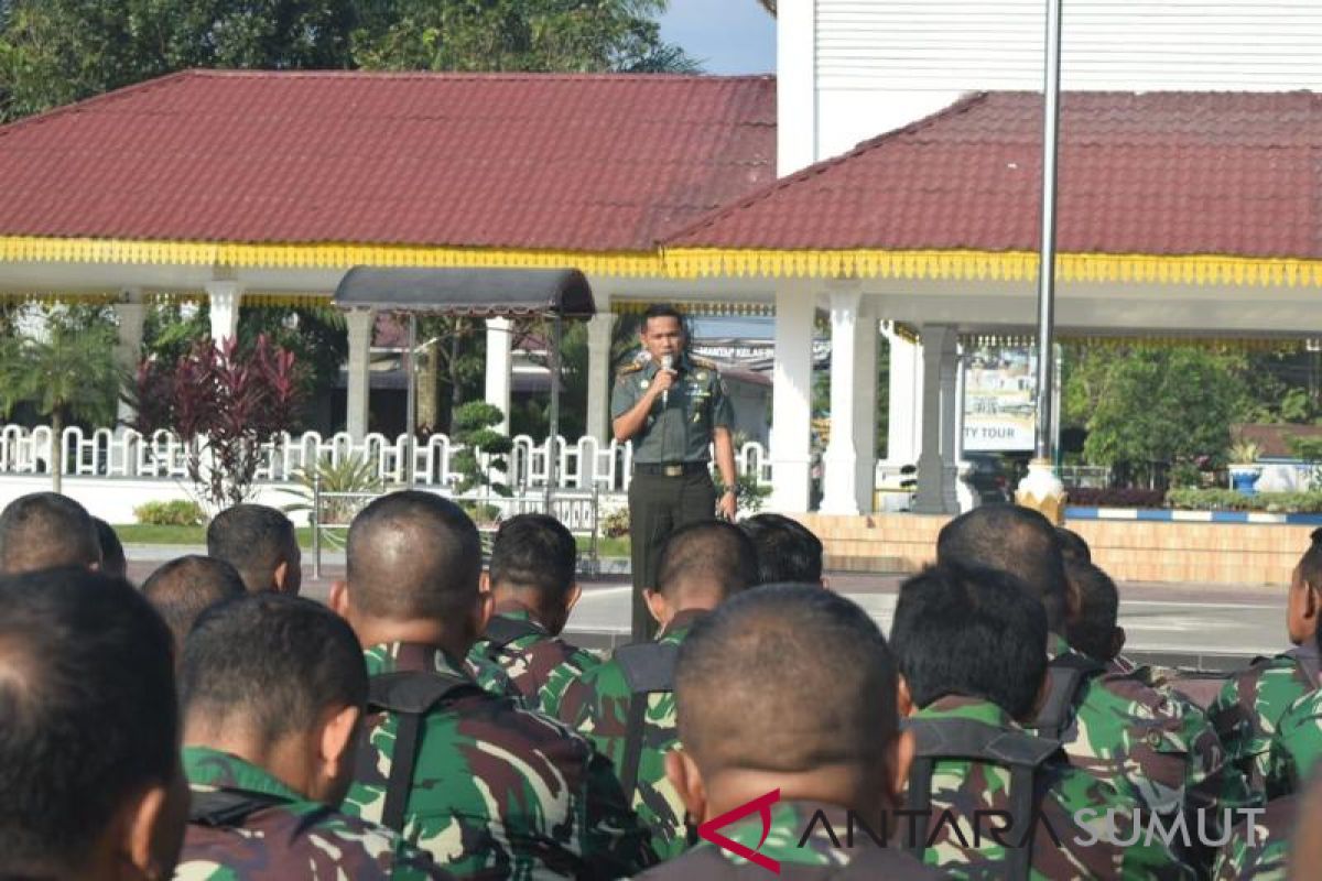 Dandim 0204/DS tegaskan netralitas TNI pada Pemilu 2019