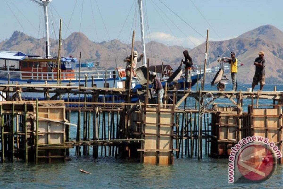 Pemerintah Desa Batu Putih bangun dermaga penyeberangan