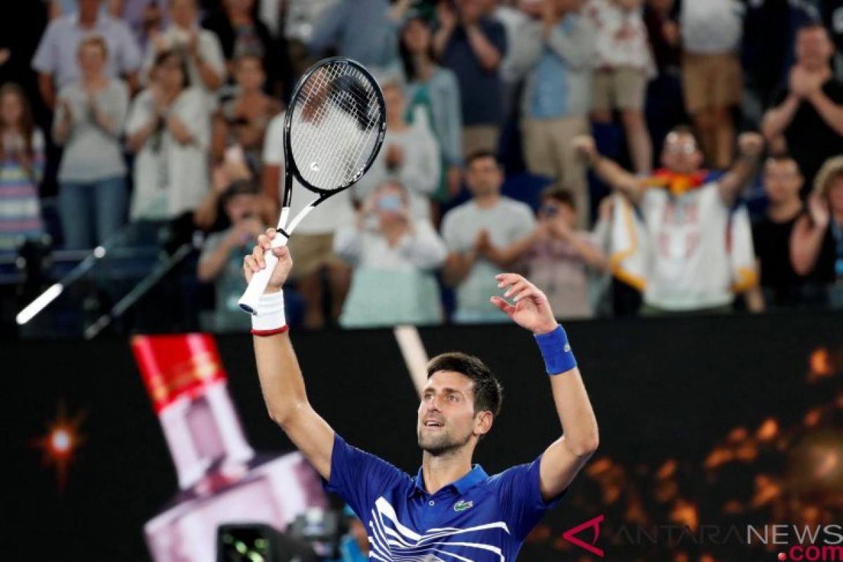 Singkirkan Medvedev, Djokovic ke perempat final Australia Terbuka
