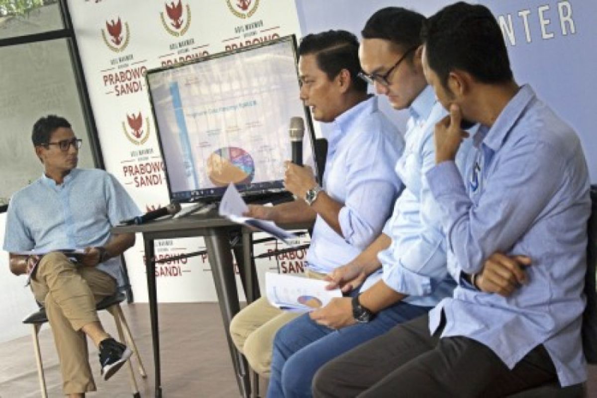 BPN Prabowo-Sandi yakin gaet milenial dalam debat pertama