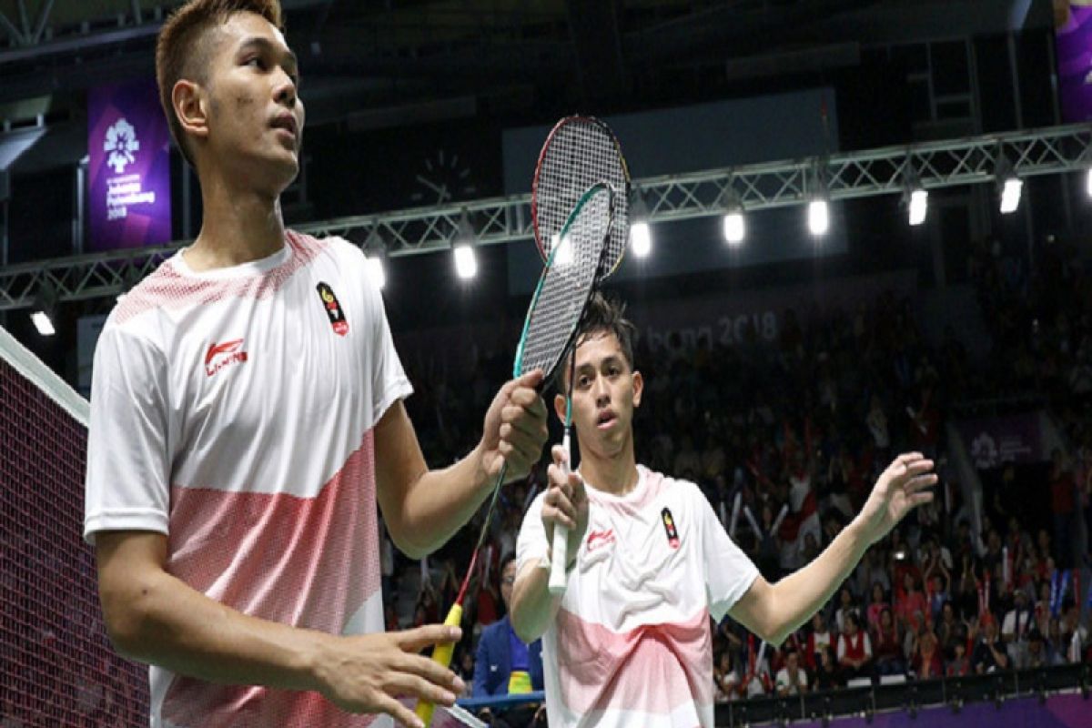 Dikalahkan Aaron Chia/Soh Wooi Yik, Fajar/Rian gagal pertahankan gelar Malaysia masters