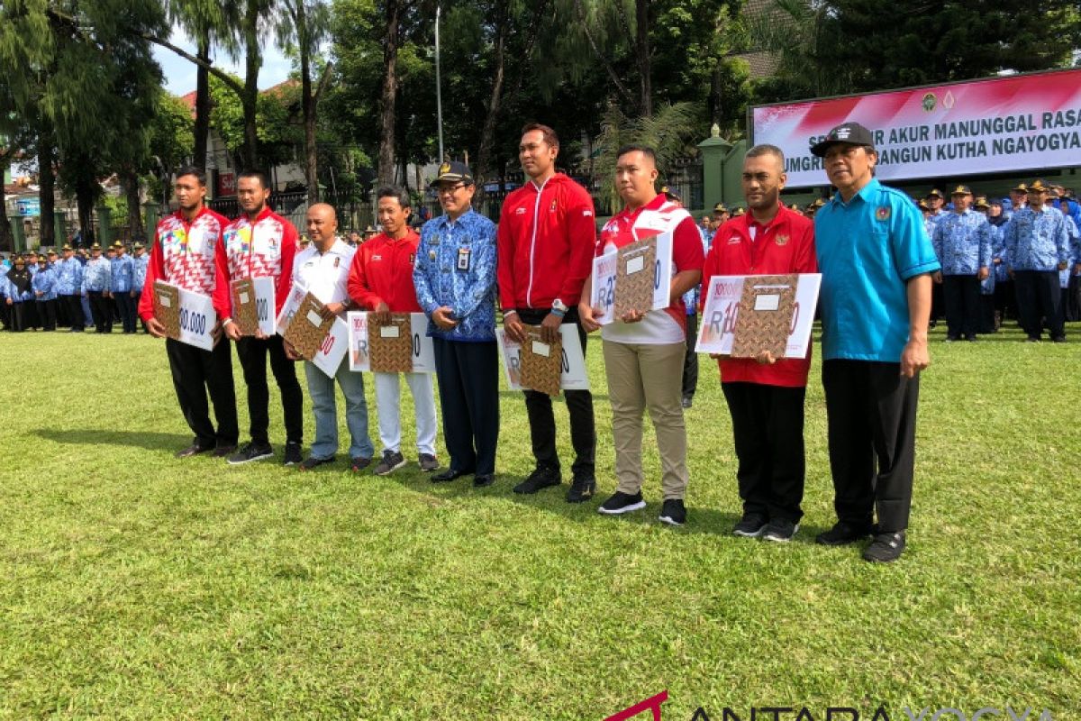 Pemkot Yogyakarta beri penghargaan atlet peraih medali Asian Games