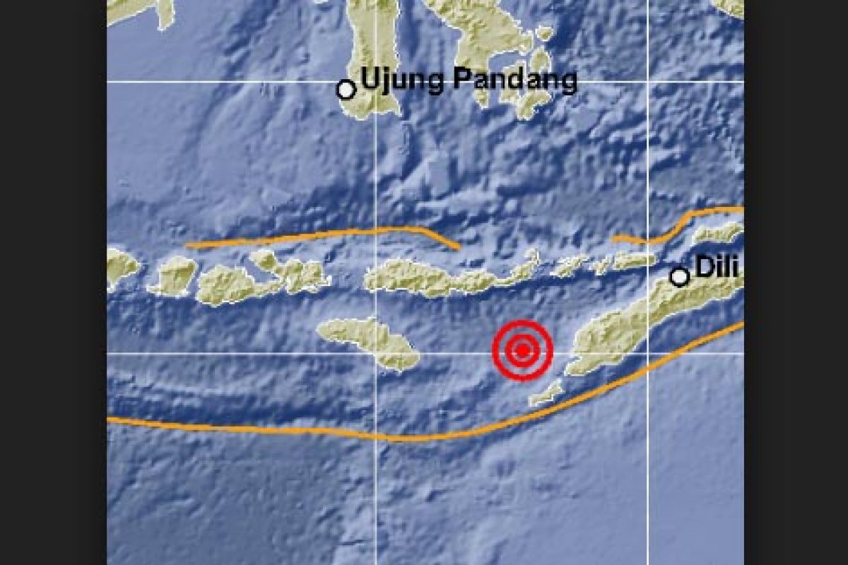 Gempa 5,2 SR Guncang Pulau Rote