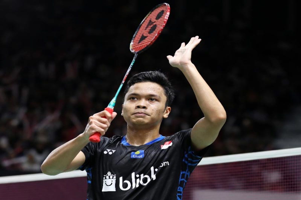 Ginting Siap hadang Lin dan dalam Indonesia Masters