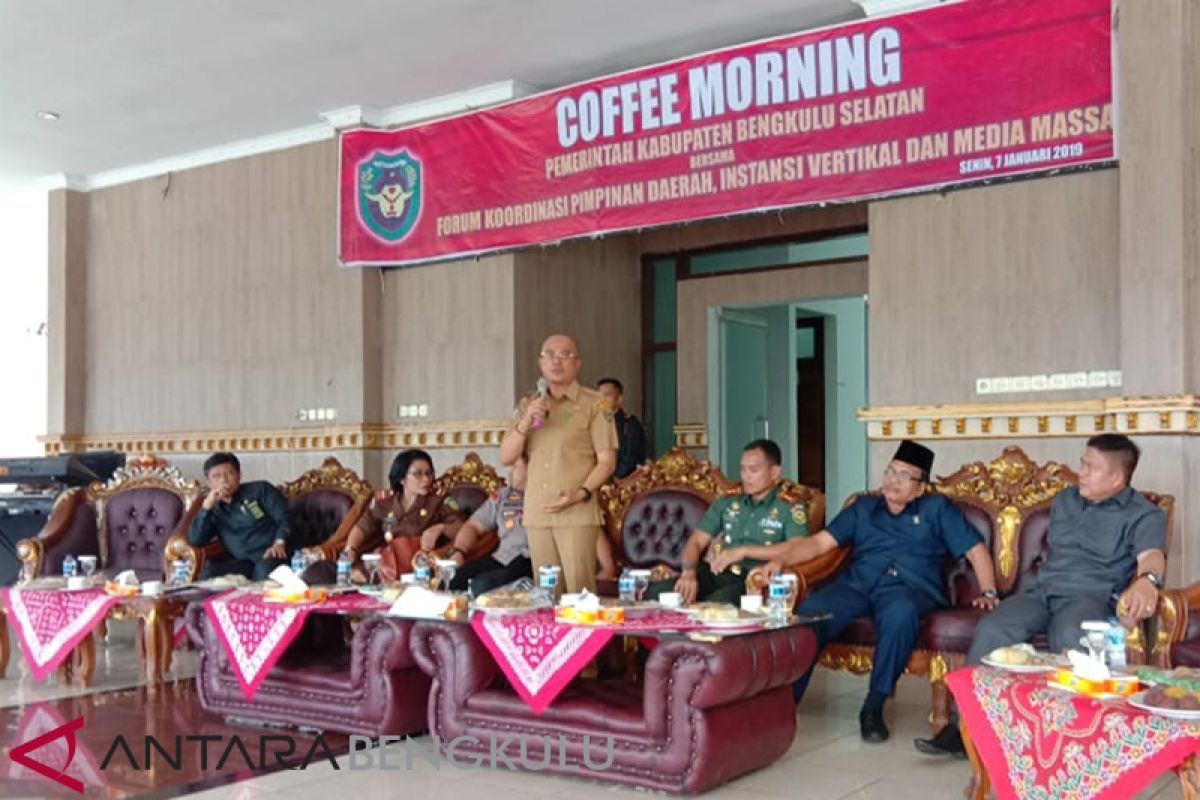 Bengkulu Selatan gelar coffee morning cari solusi permasalahan daerah