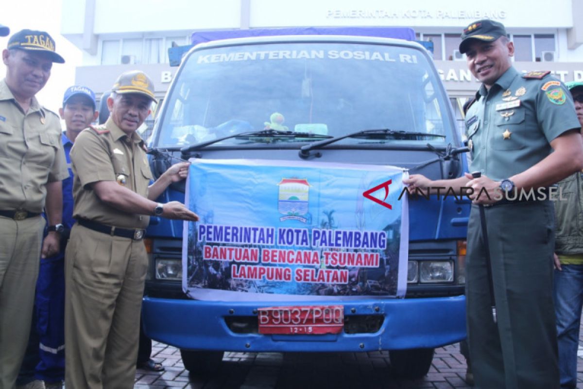 Pemkot Palembang galang donasi korban bencana Lampung