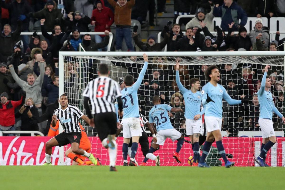 Newcastle taklukkan Manchester City dengan 2-1