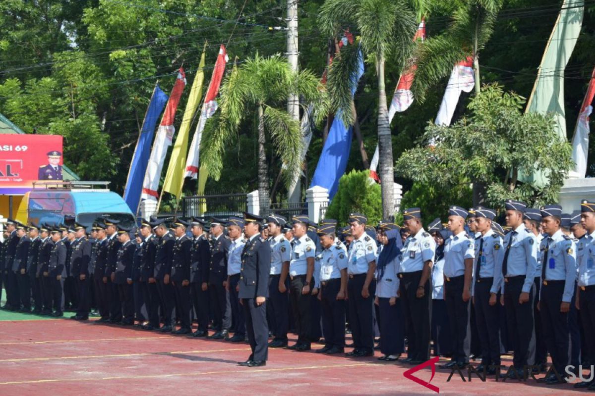 Kemenkumham Sultra peringati Hari Bhakti Imigrasi ke-69