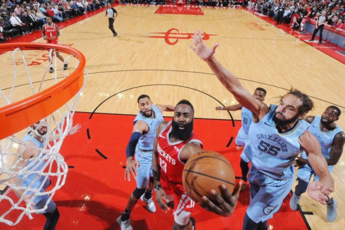 Harden tampil gemilang saat Rockets taklukkan Grizzlies