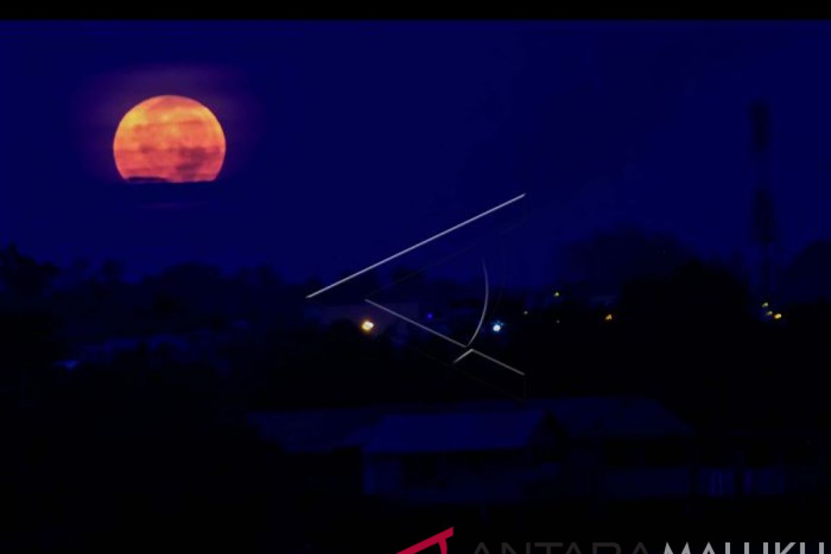 Super Blood Moon 26 Mei,  fase gerhana  akan tampak di sejumlah lokasi di Indonesia