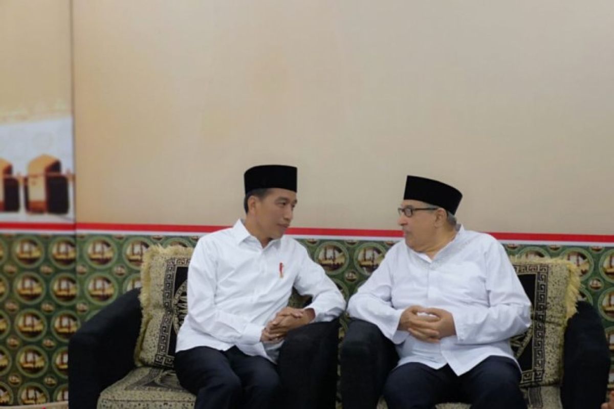 Jokowi bertemu Quraish Shihab