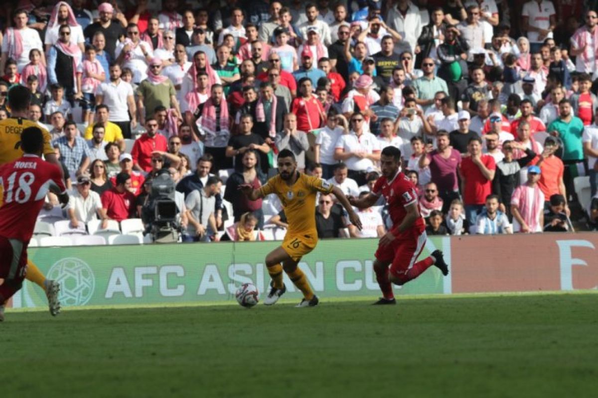 Jordania pecundangi juara bertahan Australia 1-0