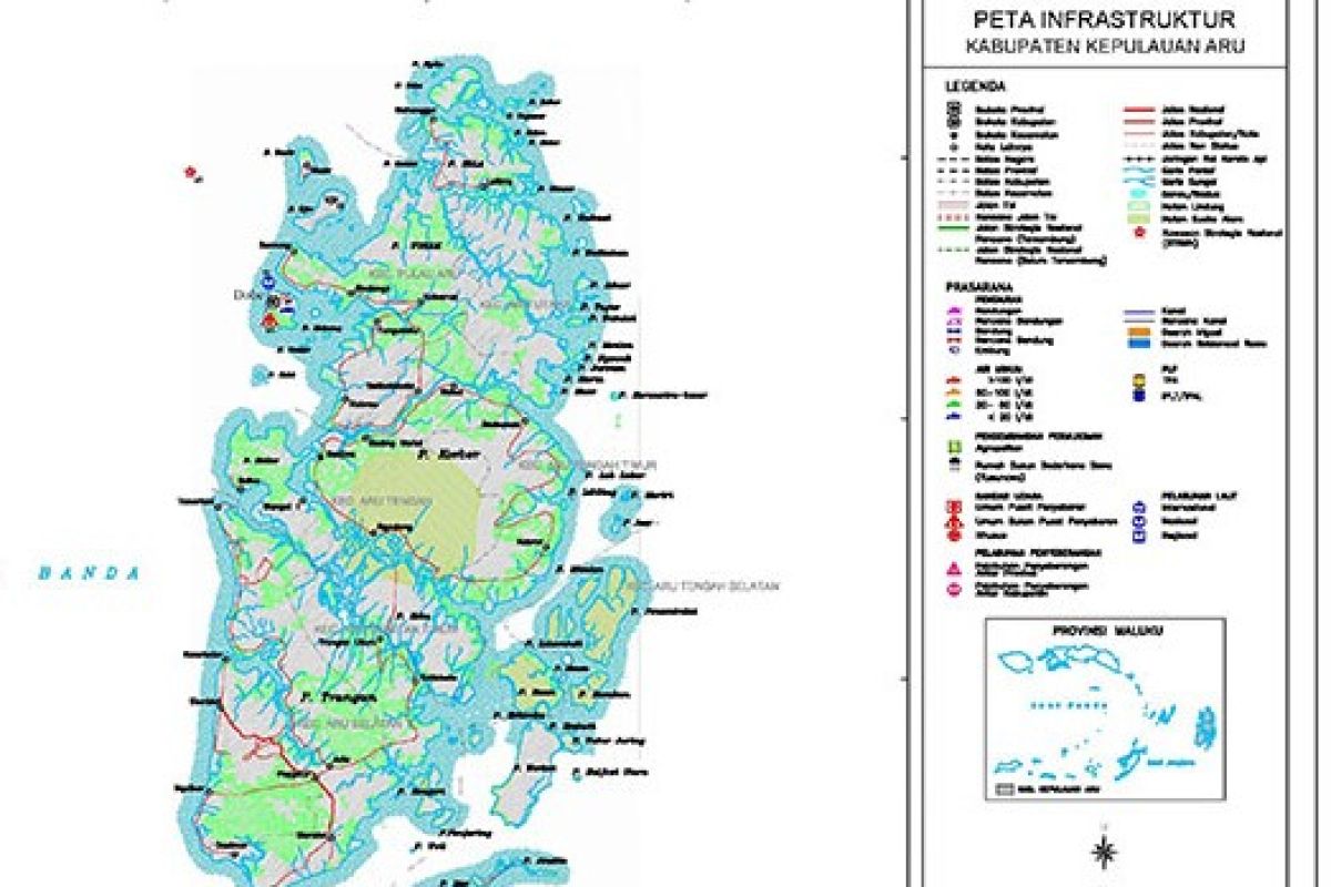 Regional division of Aru Islands District has become strategic need