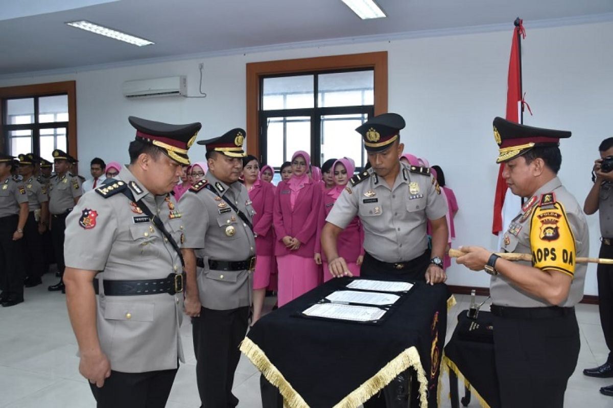 Dirreskrimum Polda Jambi dan Kapolresta diserahterimakan