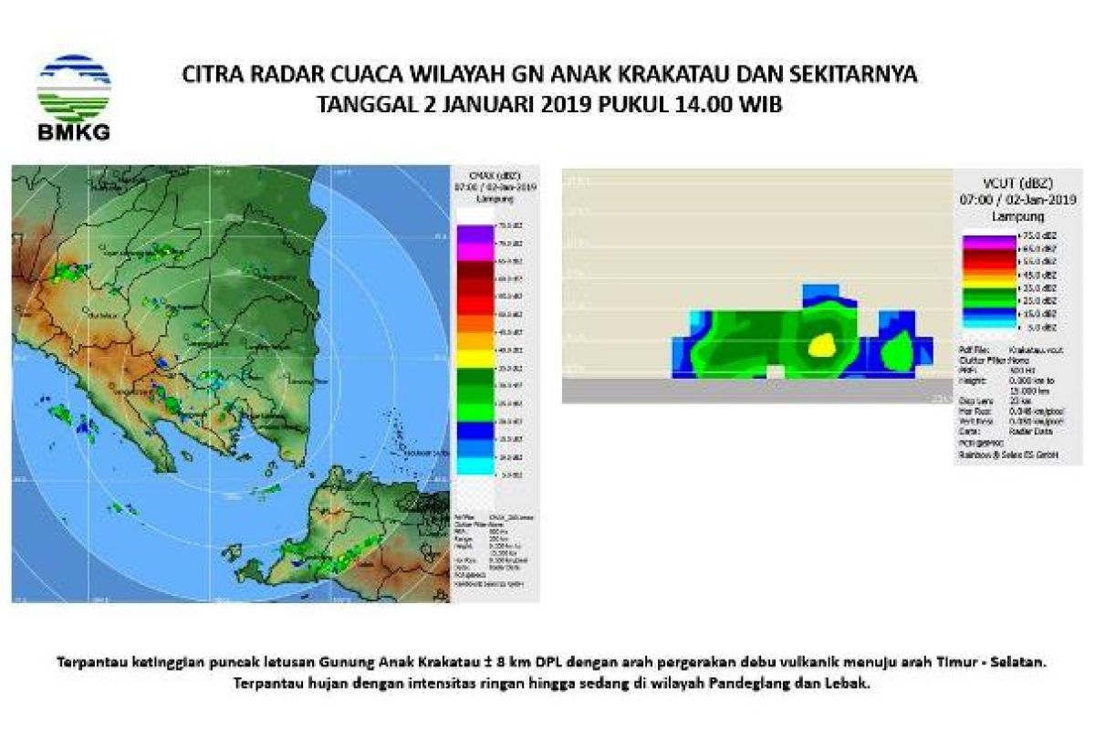 PVMBG: Gunung Anak Krakatau Alami 60 Kali Kegempaan Letusan