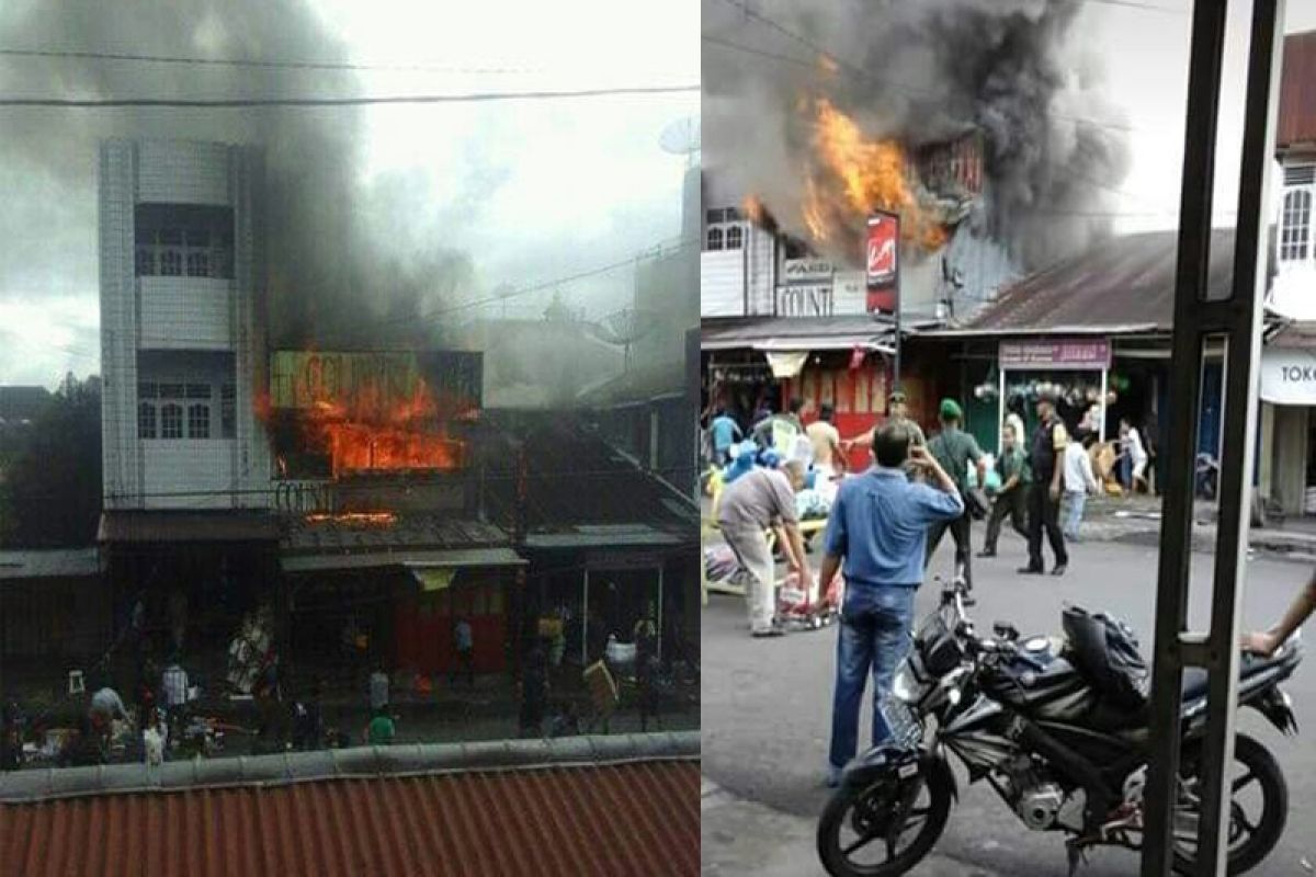 Kebakaran hanguskan dua ruko di Rejang Lebong