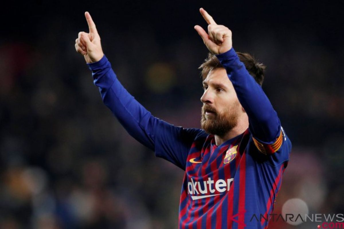 Messi inspirasi kemenangan Barca atas Leganes