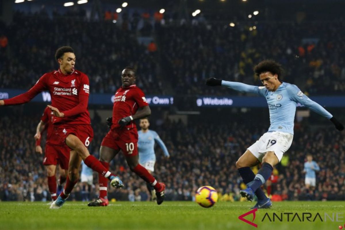 Liga Inggris - Akhirnya Liverpool kalah dari Manchester City