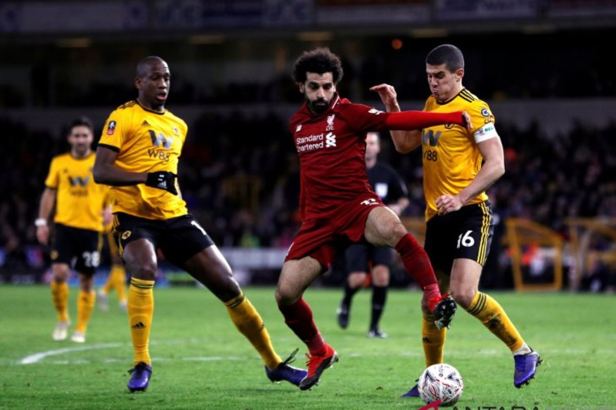 Liverpool kalah lagi, disingkirkan Wolverhampton dari Piala FA