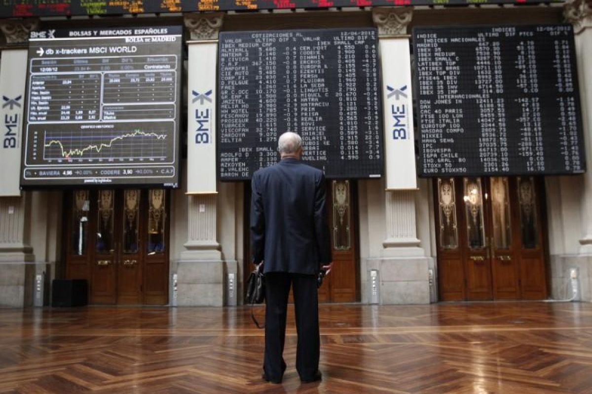 Bursa Spanyol merosot, Indeks IBEX 35 ditutup turun 14,80 poin