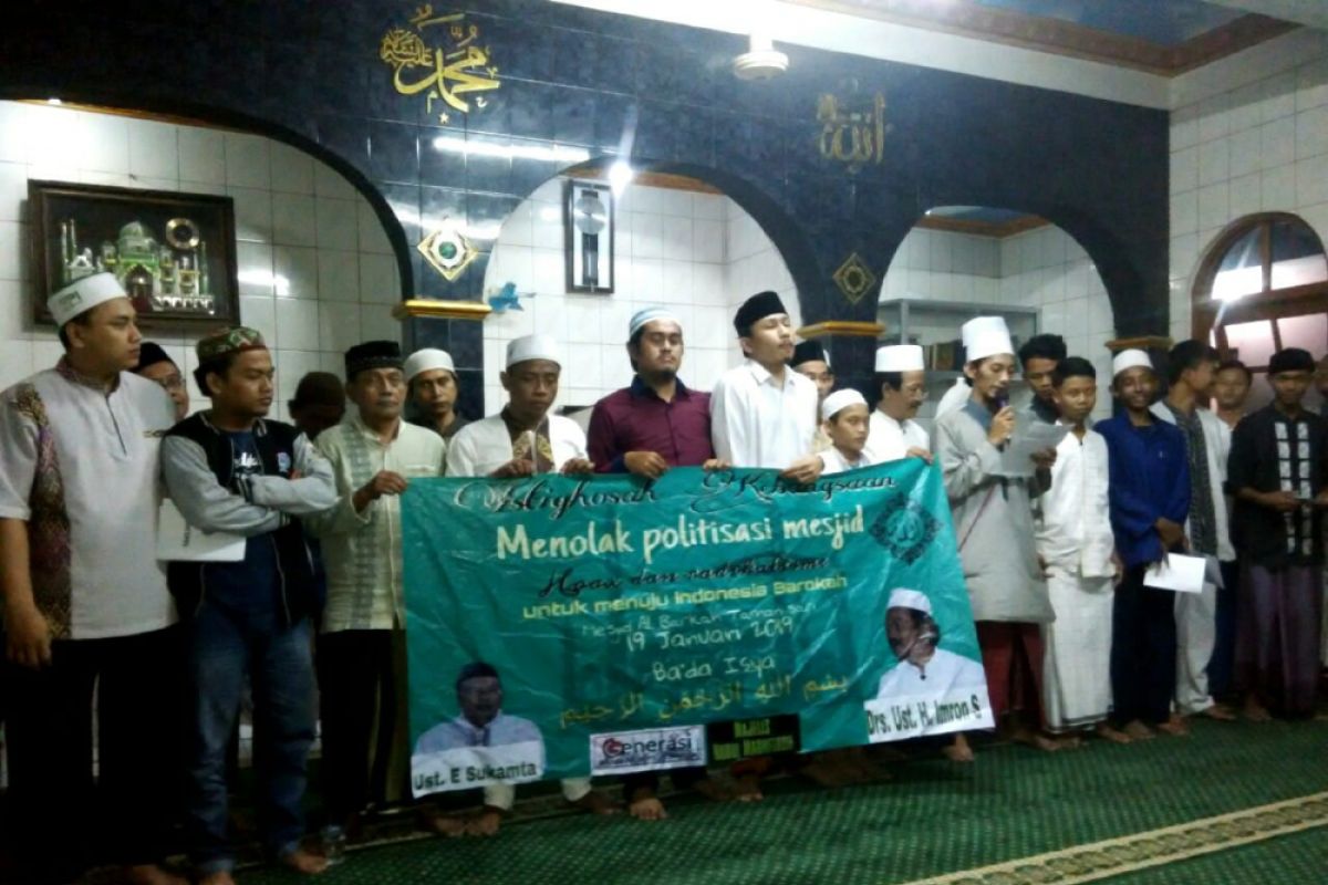 GMII deklarasi tolak politisasi masjid