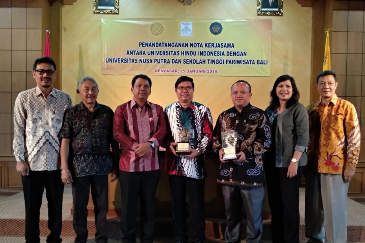 Unhi kolaborasi pendidikan dengan STP dan Universitas Nusa Putra