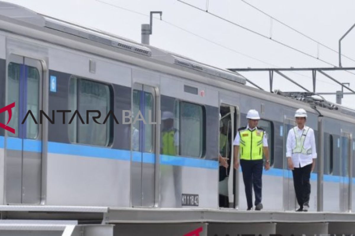 Kesiapan MRT Jakarta capai 98 persen