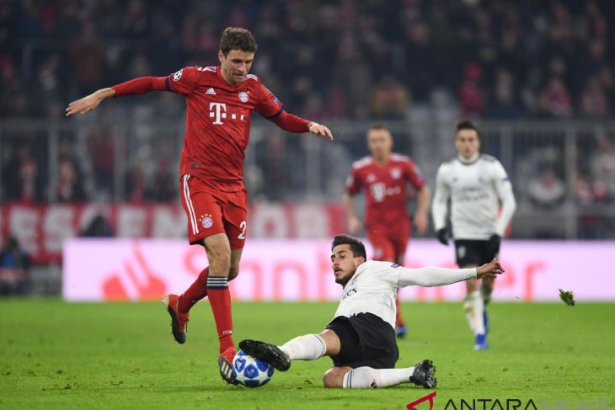 Muenchen tanpa Mueller saat jumpa Liverpool di Liga Champions